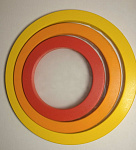 Фото:Sinkopa SDC-SET3 Slim Drum Рамочные барабаны 8", 10", 12", с палочкой, разные цвета