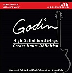 Фото:Godin E-12 Комплект струн для электрогитары, 12-52