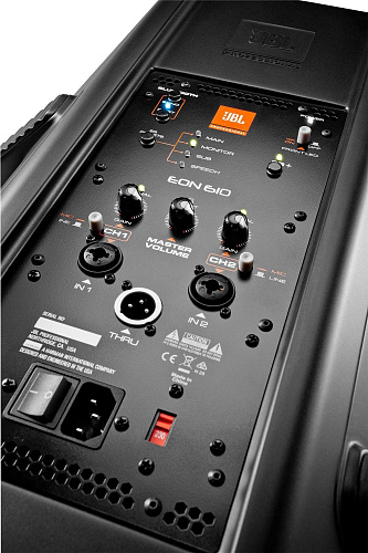 JBL EON610/230D Акустическая система активная 500 Вт, 124 dB, управление по Bluetooth