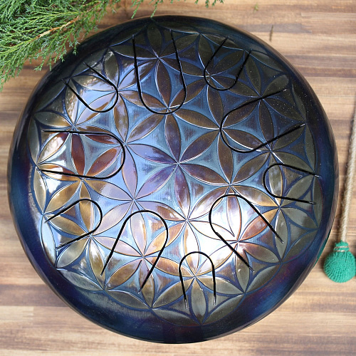 Мастерская Алатырь AL30-F-FL Глюкофон 30 см Цветок Жизни, F# Major