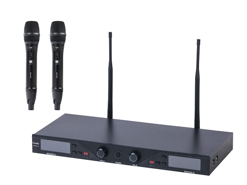 LAudio 4000-UF Беспроводная микрофонная система, 2 ручных передатчика