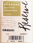 Фото:Rico DLR0220 Reserve Трости для саксофона баритон, 2шт