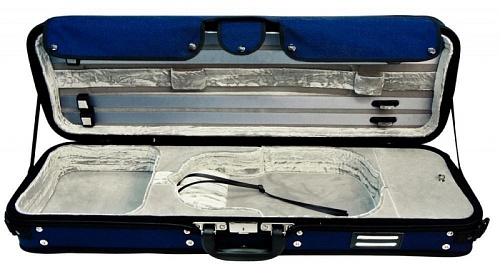 GEWA Strato Deluxe Dark Blue Violin Case 4/4    -