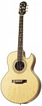 Фото:EPIPHONE PR-5E NATURAL GOLD HDWE Электроакустическая гитара