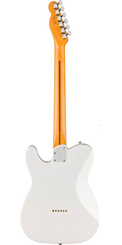 Fender American Ultra II Telecaster Avalanche Электрогитара, цвет белый