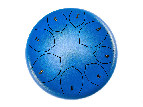 Foix FTD-108F-BL Глюкофон, 25 см, Фа мажор, синий