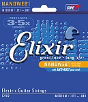 Фото:Elixir 12102 NANOWEB Комплект струн для электрогитары, 11-49