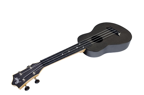 Flight TUS-35 BK Укулеле Travel, сопрано, черная, пластик