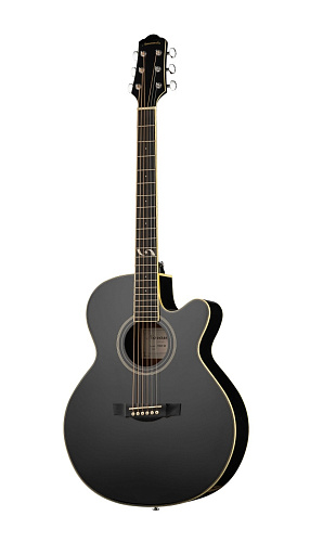 Naranda F303CBK Акустическая черная фолк-гитара с вырезом
