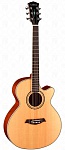 Фото:Parkwood S67 Электро-акустическая гитара, с вырезом, с чехлом