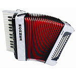 Фото:HOHNER The New Bravo II 60 black Комплект: аккордеон 1/2, чехол, ремни