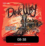 Фото:Мозеръ NR-UL Drive Way Комплект струн для электрогитары 8-38