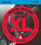 Фото:D'Addario EXL230 XL NICKEL WOUND Струны для бас-гитары Long Heavy 55-110 D`Addario
