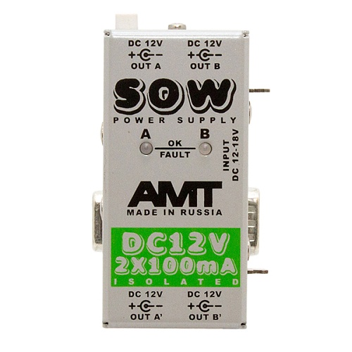 AMT Electronics PS3-12V-2X100 SOW PS-3   DC-12V 2x100mA