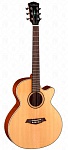 Фото:Parkwood S27 Электро-акустическая гитара, с вырезом, с чехлом
