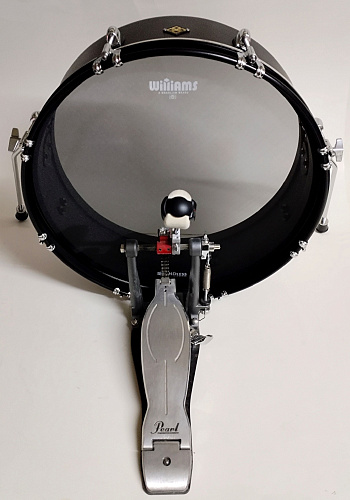 Мастерская Бехтеревых TPBB-BBk-18x5,5 Тренировочный пэд бас-барабана, бесшумный (кевлар) 18"х5,5"