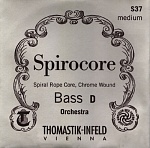 Фото:Thomastik INFELD S43 Spirocore Spiral core Струны для контрабаса