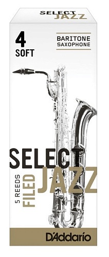 Rico RSF05BSX4S Select Jazz Filed    ,  4,  (Soft), 5 