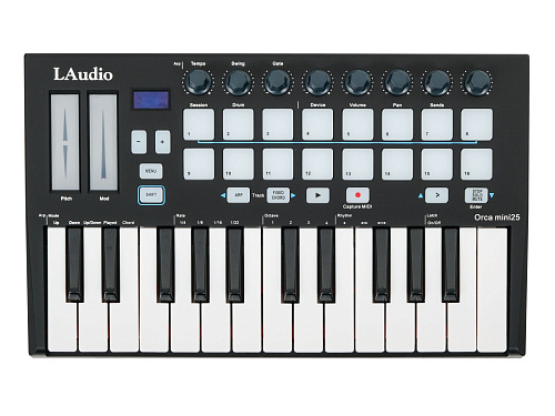 LAudio ORCA-MINI25 MIDI-контроллер, 25 клавиш