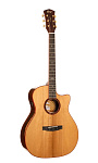Фото:Cort Gold-A10-Cocobolo-WCASE-NAT Gold Series Электроакустическая гитара, с чехлом