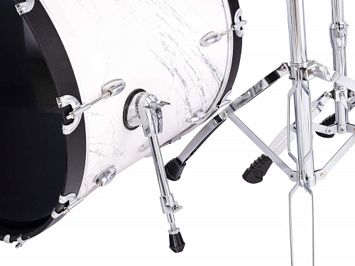 LDrums LD-2218-64-01 Барабанная установка, цвет белый