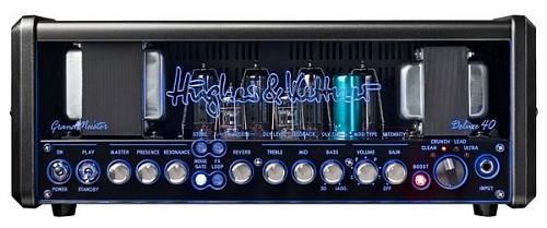 HUGHES & KETTNER GrandMeister 40 Deluxe Head Портативный ламповый гитарный усилитель, 40 Вт