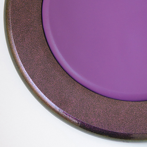 Ufopad UP11CVDRCH Тренировочный пэд, бесшумный, двусторонний, круглый 11", фиол/кр-хамелеон