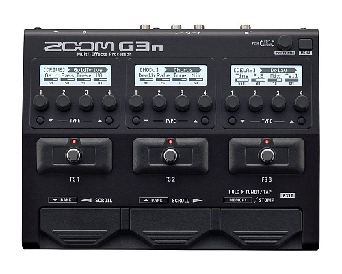 Zoom G3n Педаль эффектов с встроенным эмулятором кабинета