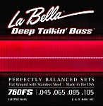 Фото:La Bella 760FS Комплект струн для 4-струнной бас-гитары 45-105