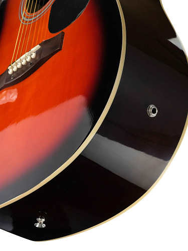 Caraya F631CEQ-BS Электроакустическая гитара, с вырезом, санберст