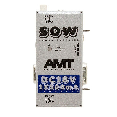 AMT Electronics PS2-18V-1X500 SOW PS-2   DC-18V 1x500mA