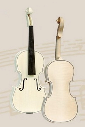 Gliga AW-V034-WH Workshop Gems I Скрипка белая 3/4