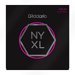 Фото:D'Addario NYXL0942 NYXL Комплект струн для электрогитары, никелированные, Super Light, 09-42