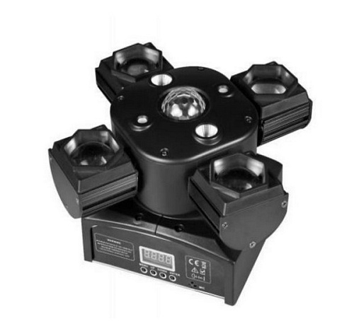 Bi Ray ML4A Моторизированный прожектор смены цвета (колорчэнджер) паук, RGBW, 4х15 Вт