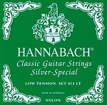 Фото:Hannabach 815LT Green SILVER SPECIAL Комплект струн для классической гитары нейлон/посеребренные
