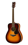 Фото:Yamaha FG820 BS Гитара акустическая, коричневый санберст