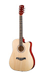 Фото:Foix FFG-4101C-NAT Акустическая гитара, с вырезом, цвет натуральный