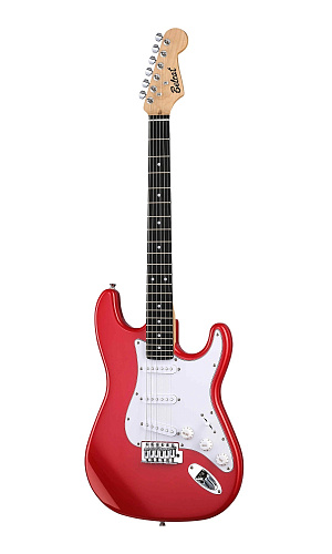 Belcat BST-KIT-RD Электрогитара с комбоусилителем и аксессуарами, красная