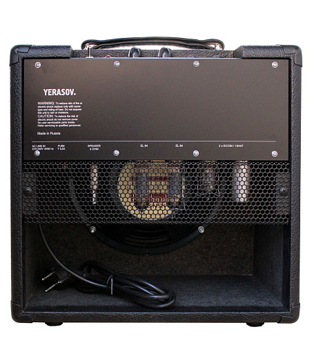 Yerasov GTA-15-TEN30BLACK Комбоусилитель гитарный, ламповый, черный, 15 Вт