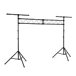 Фото:ECO LS081 Black Система для подвеса световых приборов (2 стойки+2 фермы+крепежные элементы)