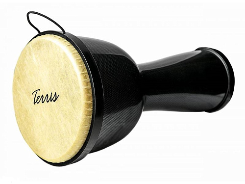 Terris DPC-10 URBAN Black Джембе, пластик, 10"(25см)-20"(50см), черный