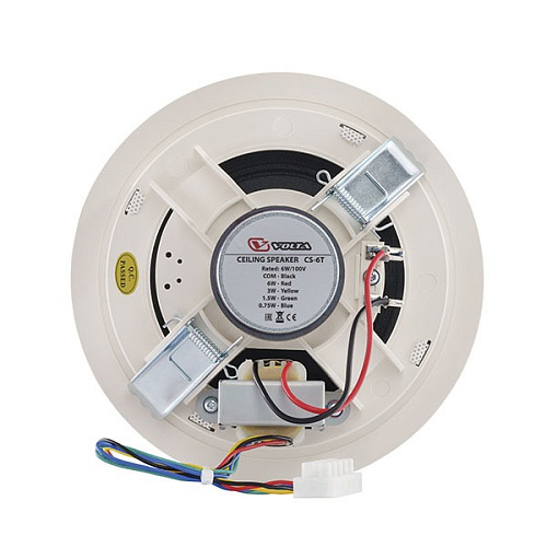 Volta CS-6T Потолочный громкоговоритель 6 Вт/3 Вт/1,5 Вт/0,75 Вт