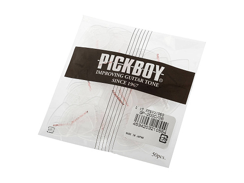 Pickboy GP-200C/06 Edge Skelton Медиаторы 50 шт, толщина 0.60 мм