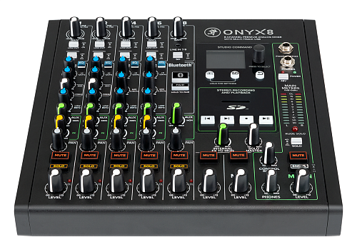 Mackie ONYX8 8-канальный микшер с поканальной записью, процессором эффектов и USB