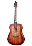 Фото:MiLena-Music ML-D1-MAH/EQ Электроакустическая гитара
