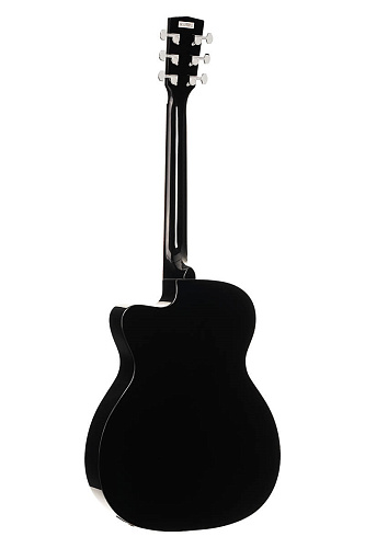 Cort L60CE-BK Luce Series Электроакустическая гитара, черная