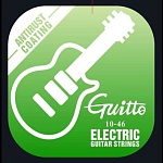 Фото:Guitto GSE-010 Комплект струн для электрогитары, с покрытием, 10-46