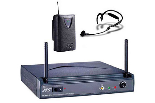 JTS US-8001D/PT-850B/CX-504 Радиосистема с поясным передатчиком и головным микрофоном