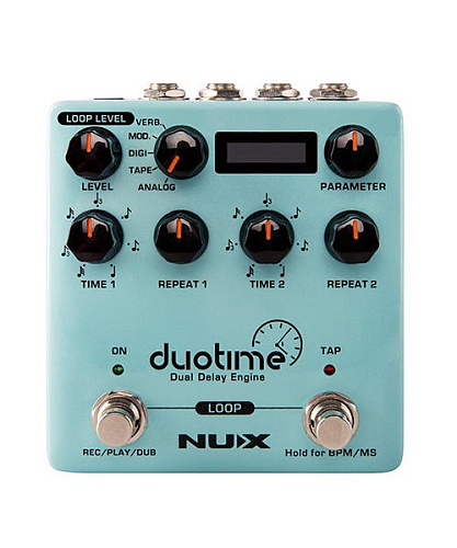 Nux NDD-6 Duotime Педаль эффектов
