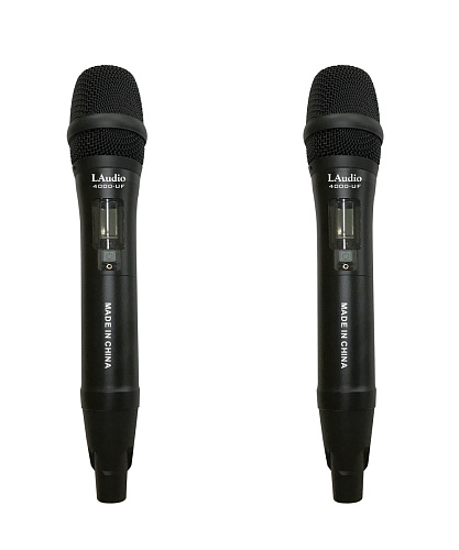 LAudio 4000-UF Беспроводная микрофонная система, 2 ручных передатчика